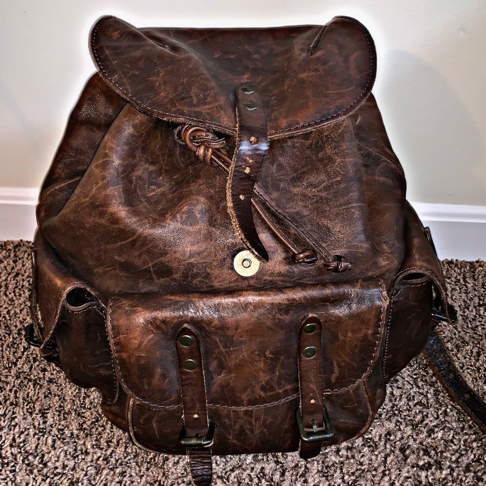 FRYE LEATHER BACKPACK 🎒